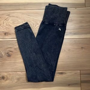 Free People High Rise 7/8 Length Good Karma Leggings